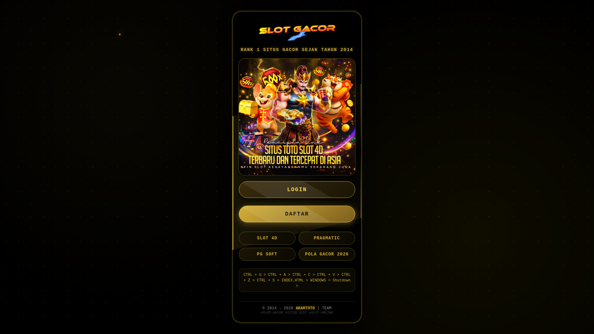 website screenshot of https://advocacyforhumankind-akartoto.pages.dev/