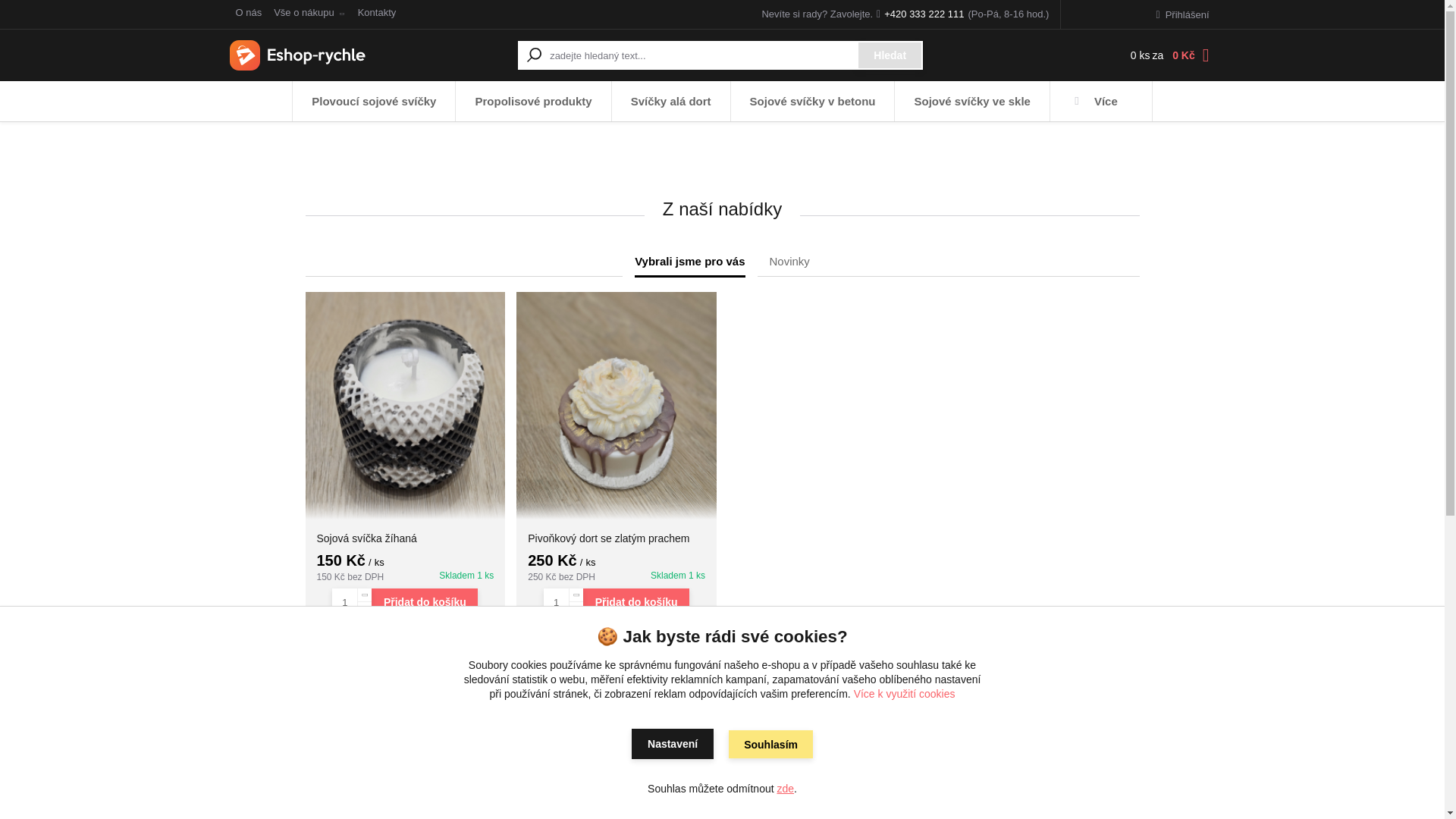 website screenshot of https://drobnavcelka.cz/