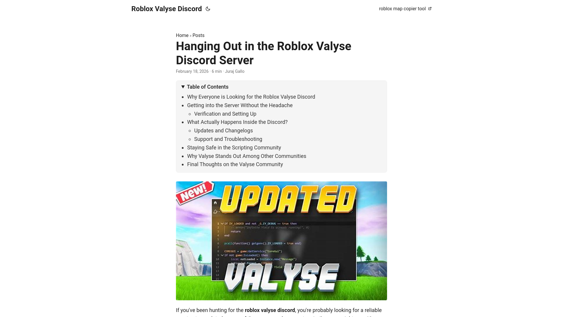 website screenshot of https://roblox-valyse-discord.pages.dev/