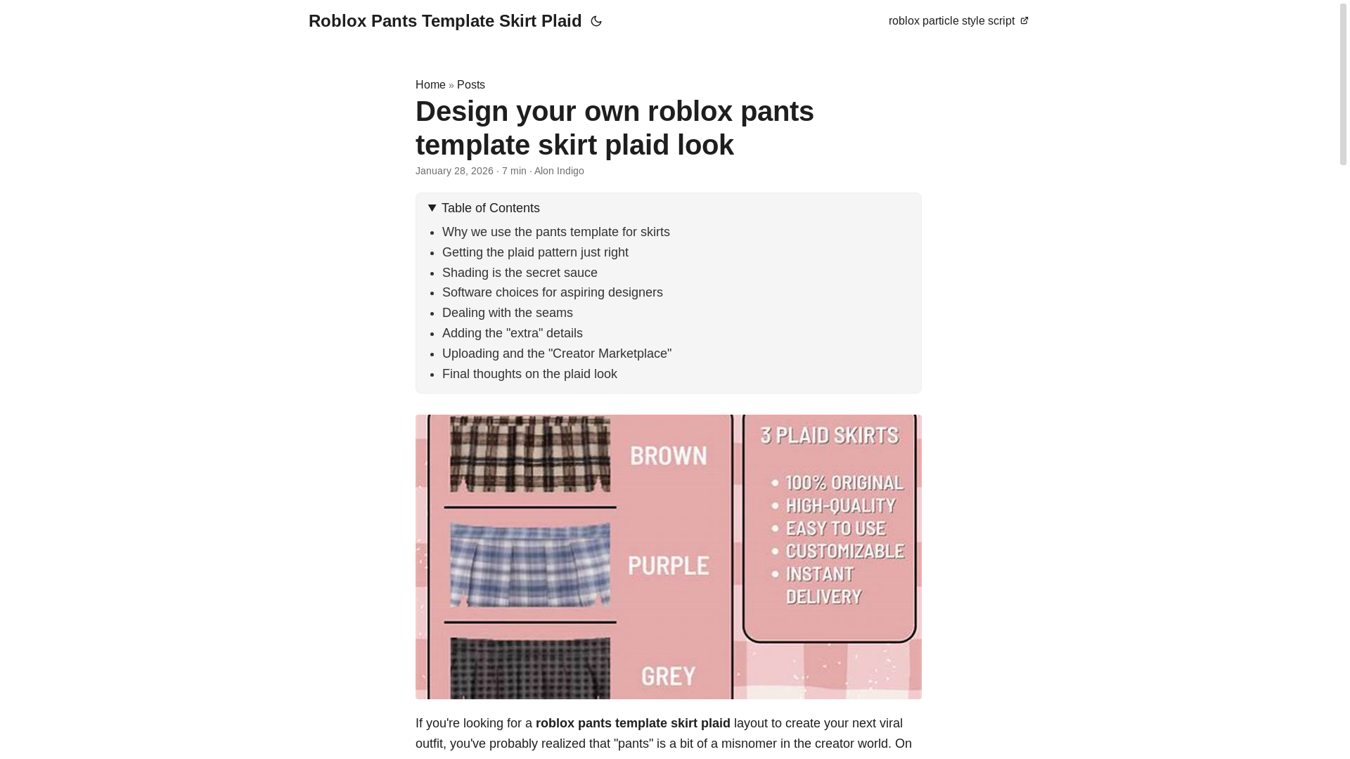 website screenshot of https://roblox-pants-template-skirt-plaid.pages.dev/