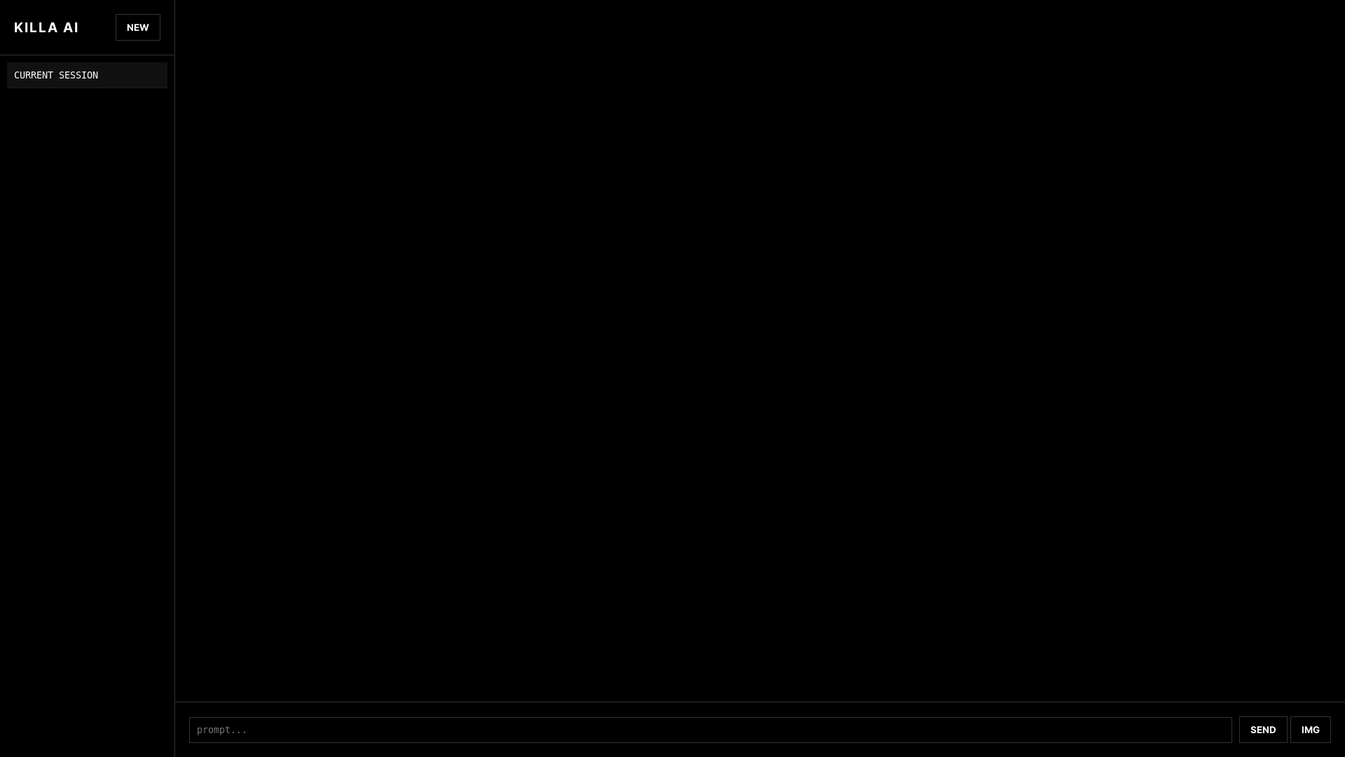 website screenshot of https://killa-ai.pages.dev/