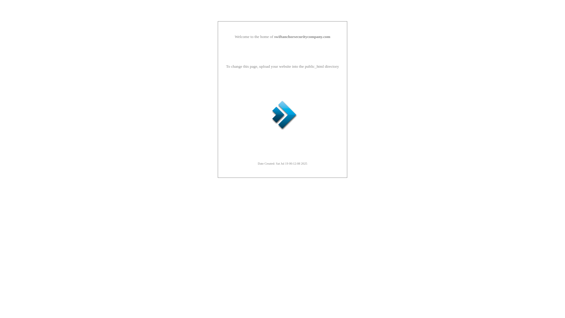 website screenshot of https://swiftanchorsecuritycompany.com/