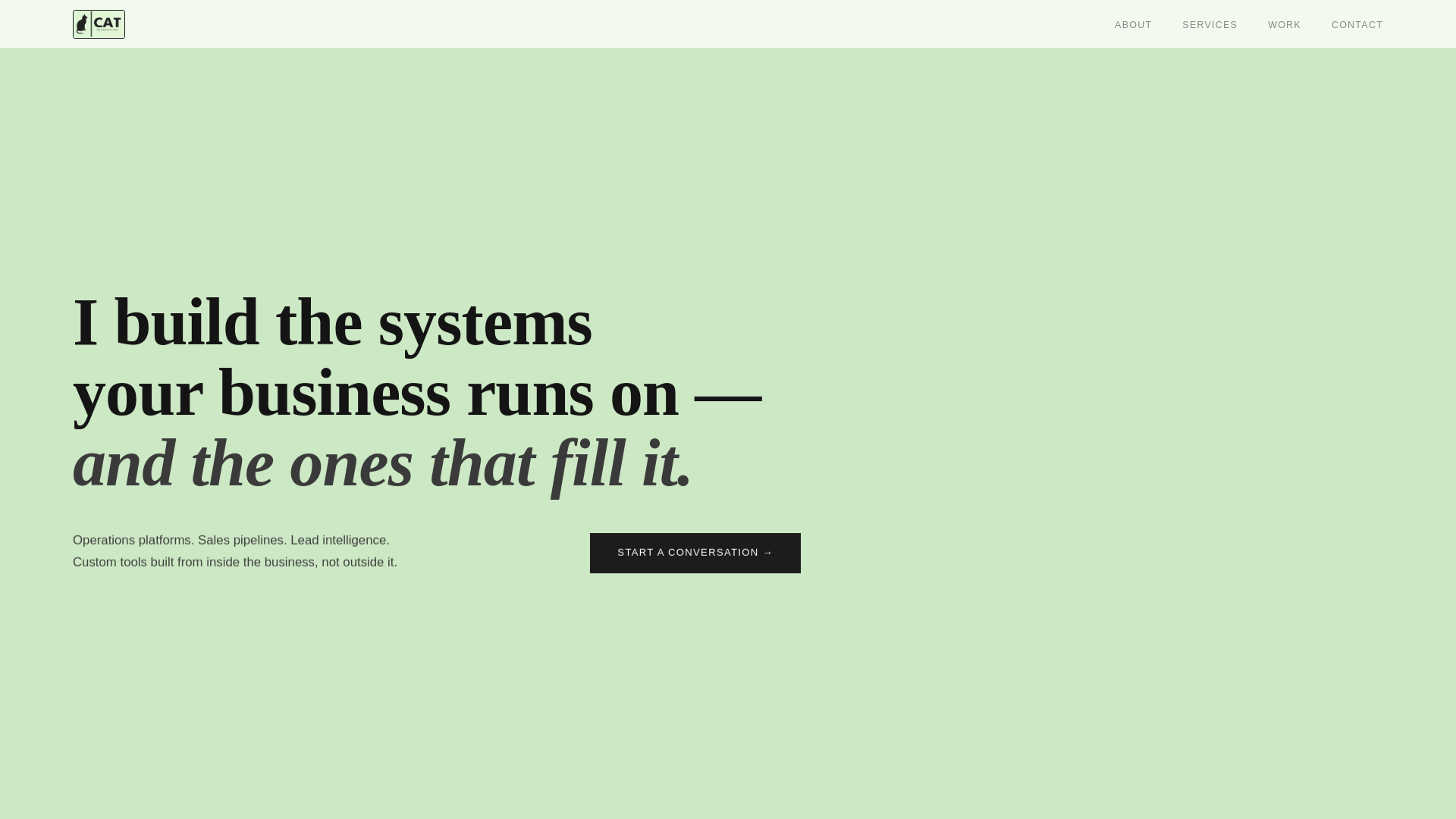 website screenshot of https://cat-website-7o7.pages.dev/