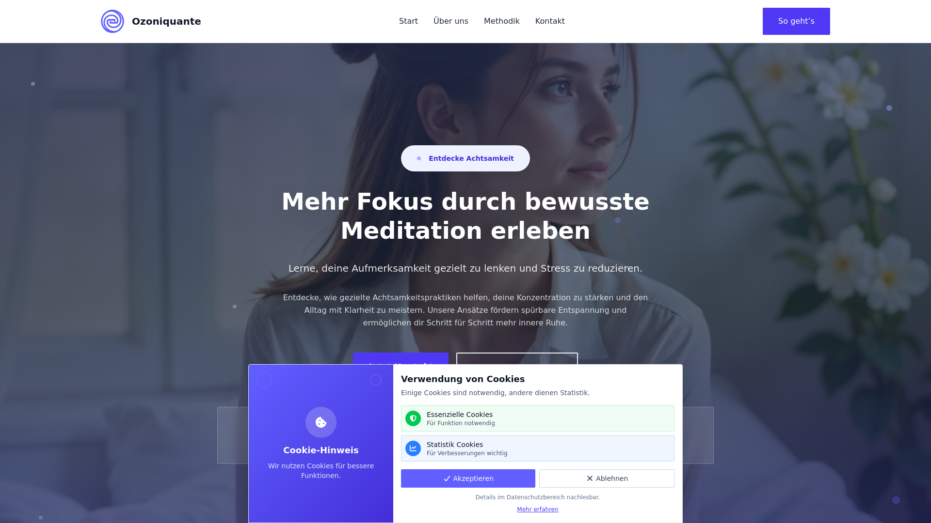 website screenshot of https://ozoniquante.sbs/