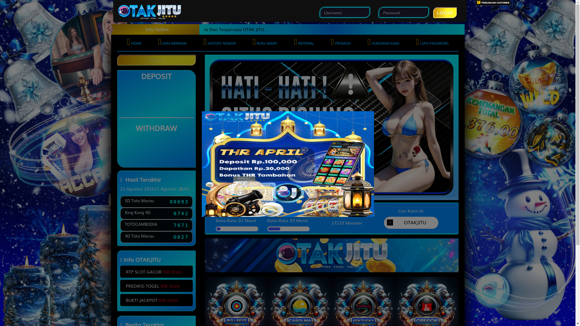 website screenshot of https://mainotak.site/