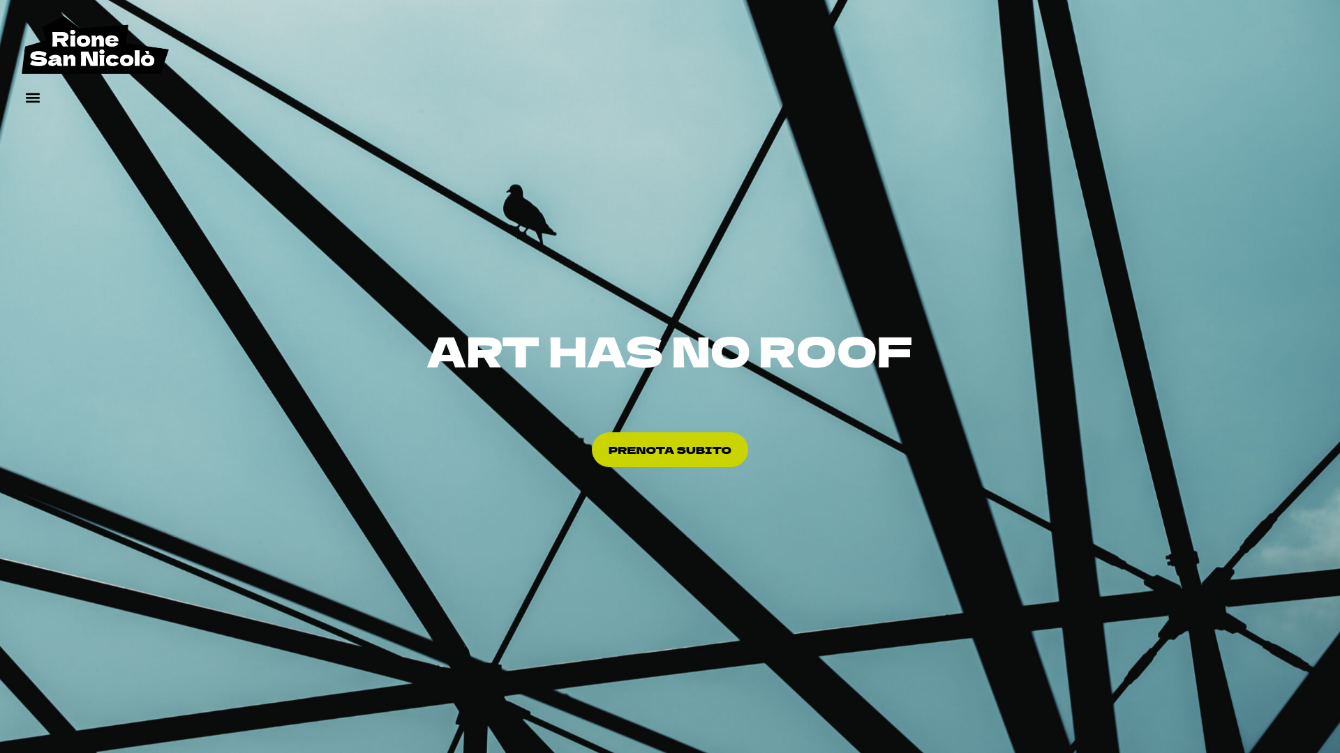 website screenshot of https://rionesanicolo.it/