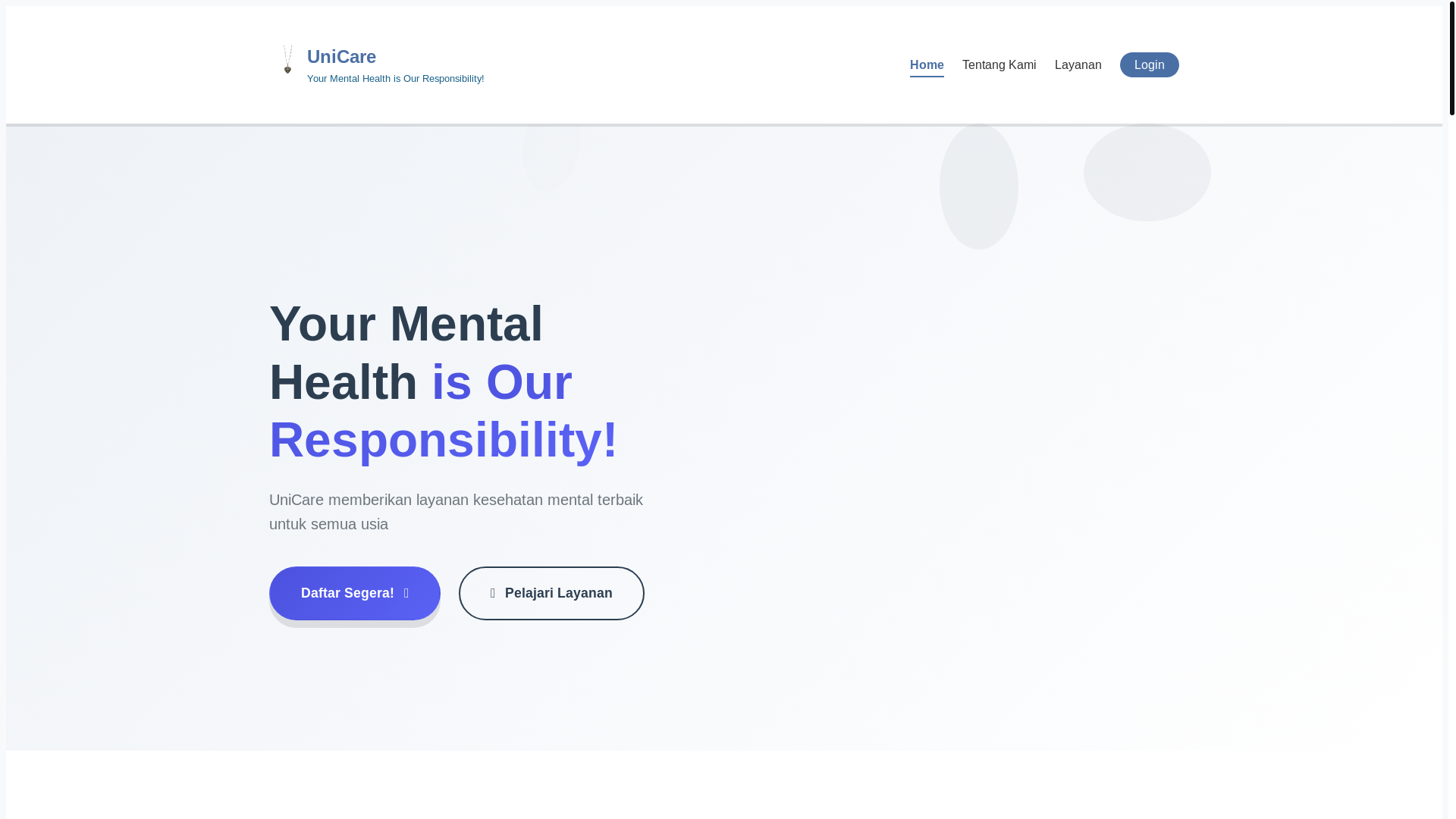 website screenshot of https://unikacare.online/