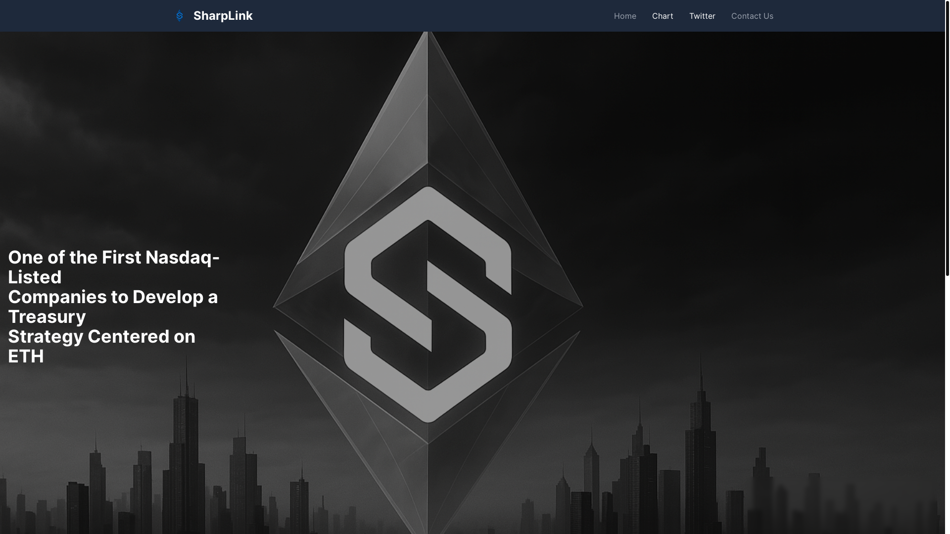 website screenshot of https://sbeteth.net/