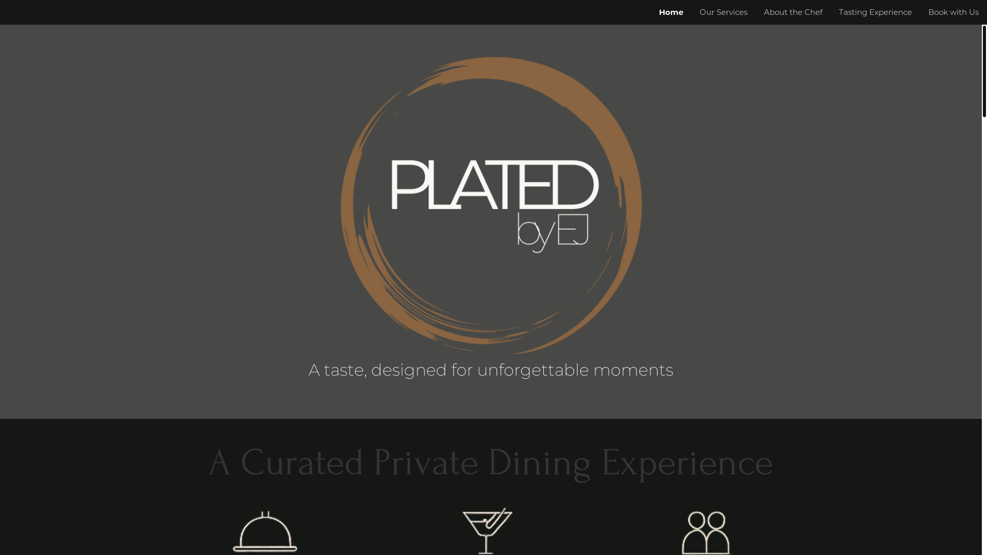 website screenshot of https://platedxej.com/