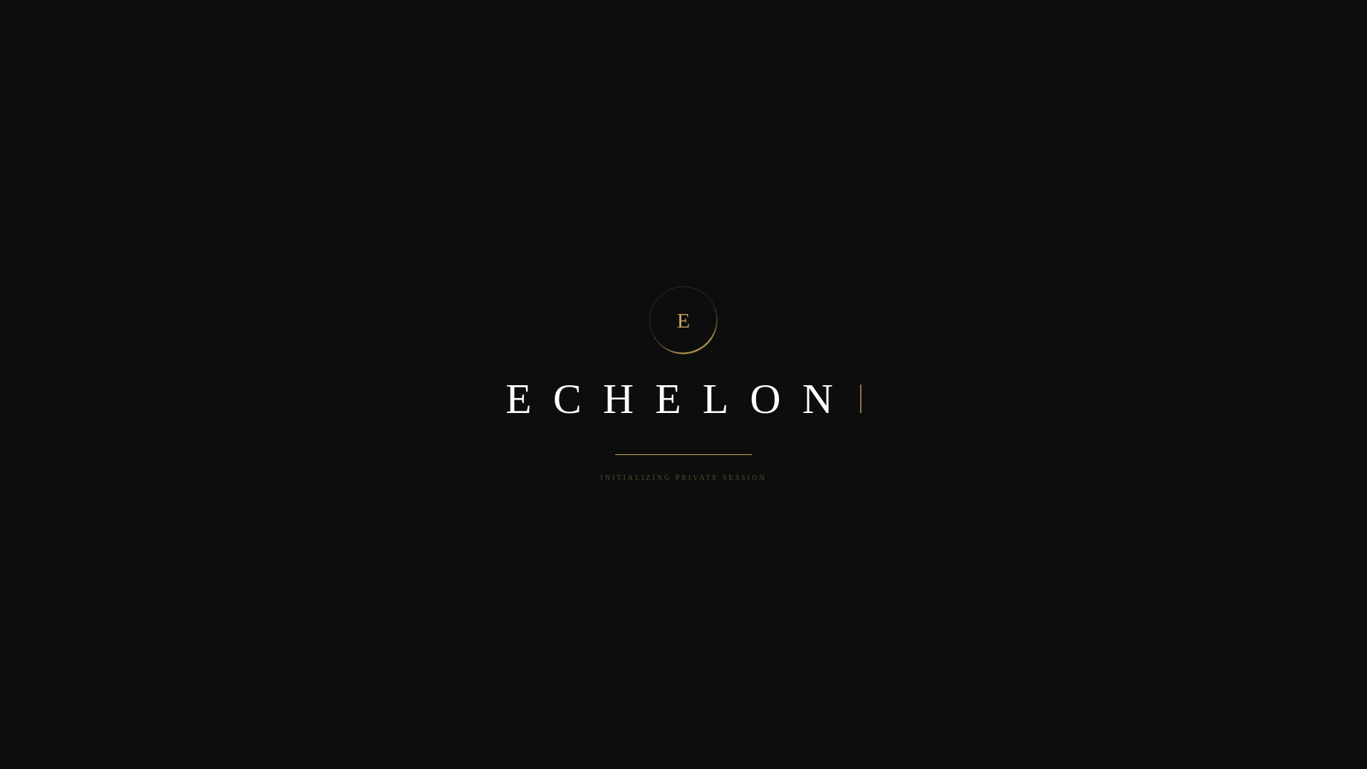 website screenshot of https://echelons.pw/