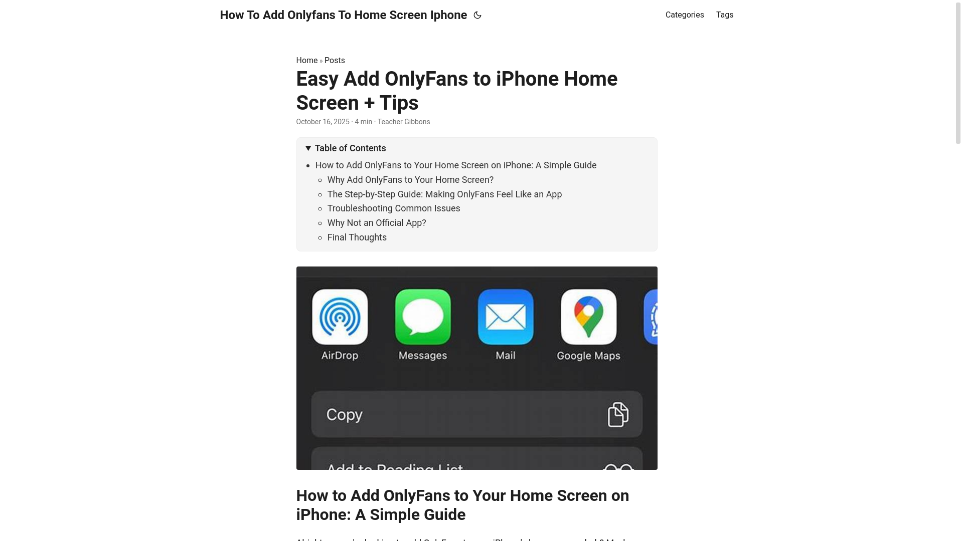 website screenshot of https://how-to-add-onlyfans-to-home-screen-iphone.pages.dev/
