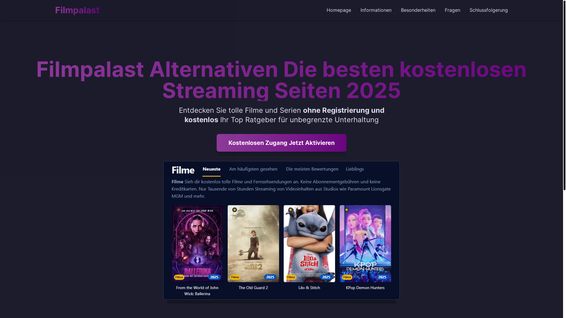website screenshot of https://filmpalast-0iht.pages.dev/