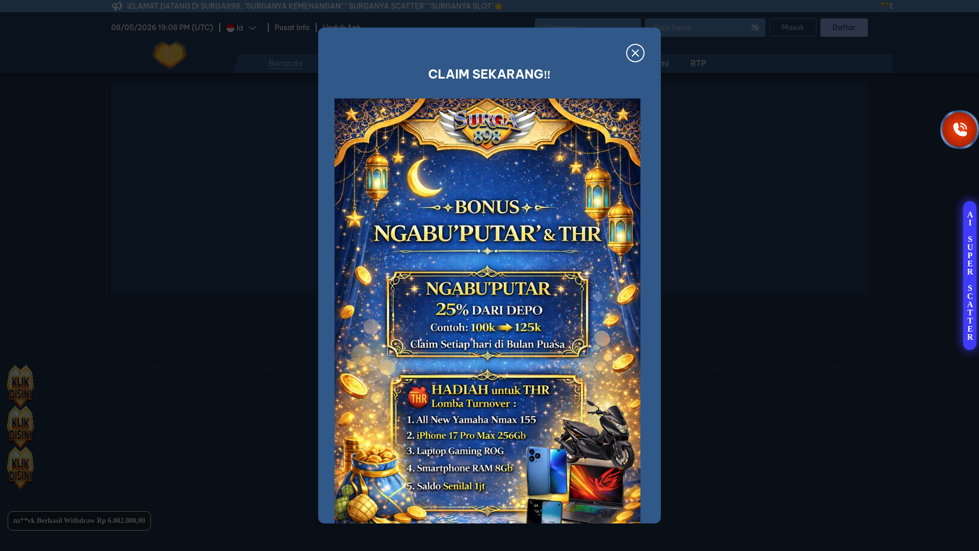 website screenshot of https://surga898av-com.pages.dev/