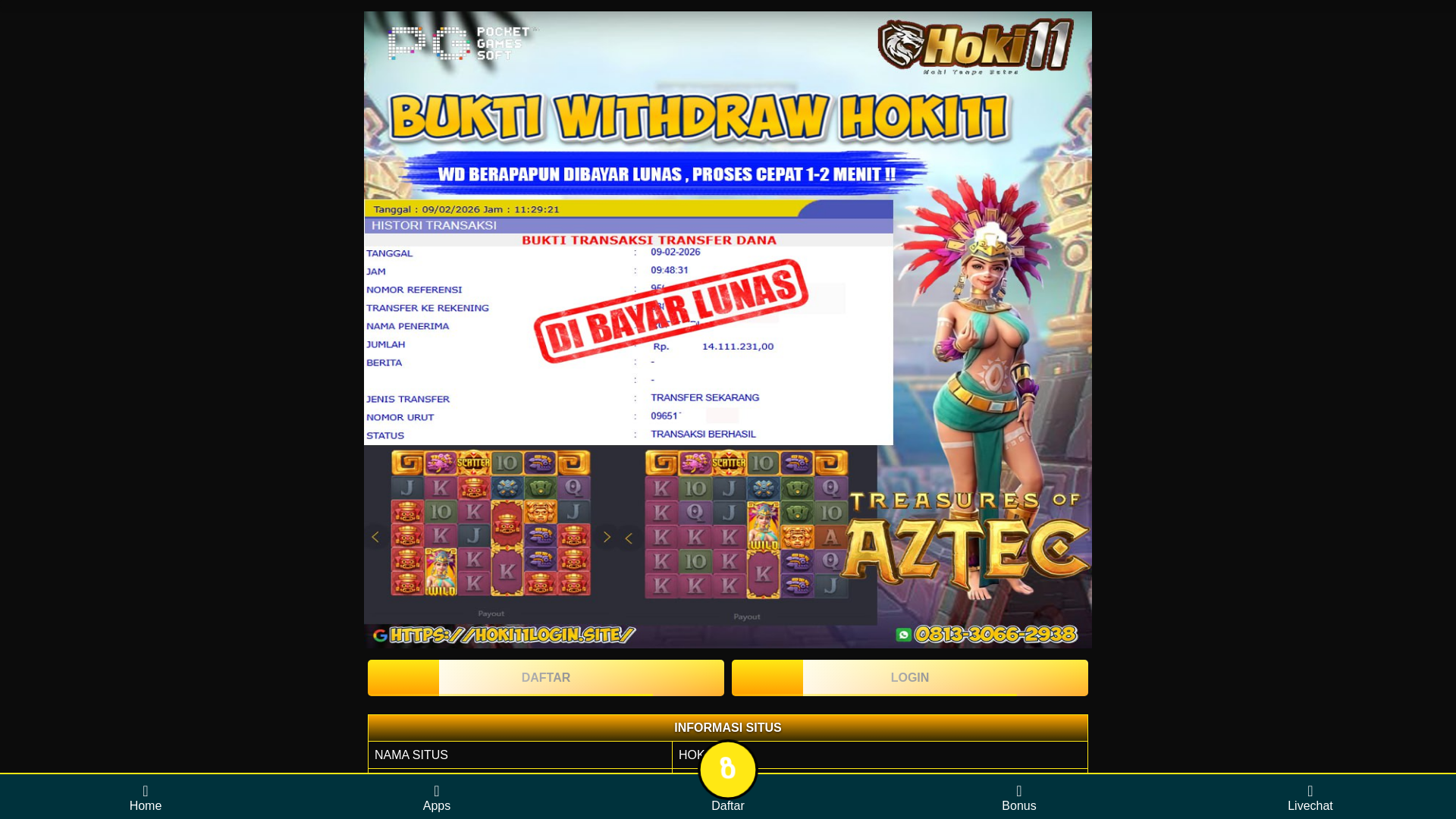 website screenshot of https://gazetad-hoki11.pages.dev/