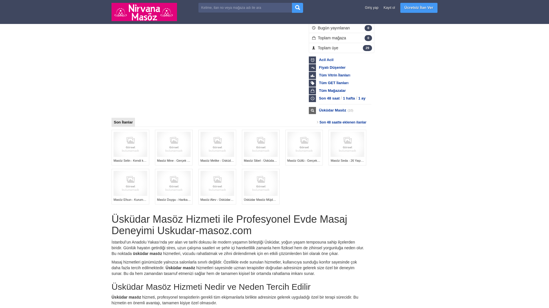 website screenshot of https://uskudar-masoz.com/