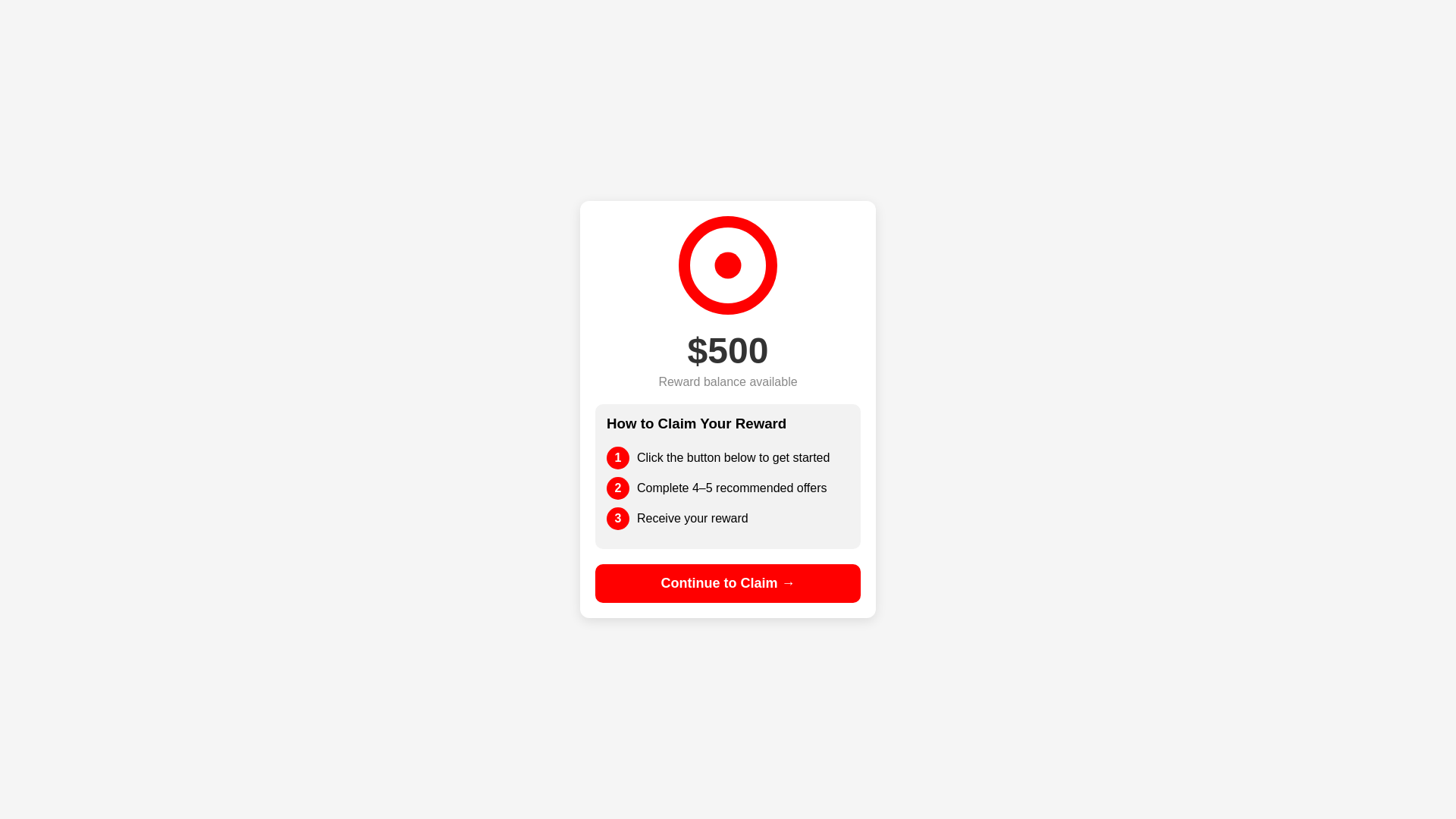 website screenshot of https://target-dco.pages.dev/