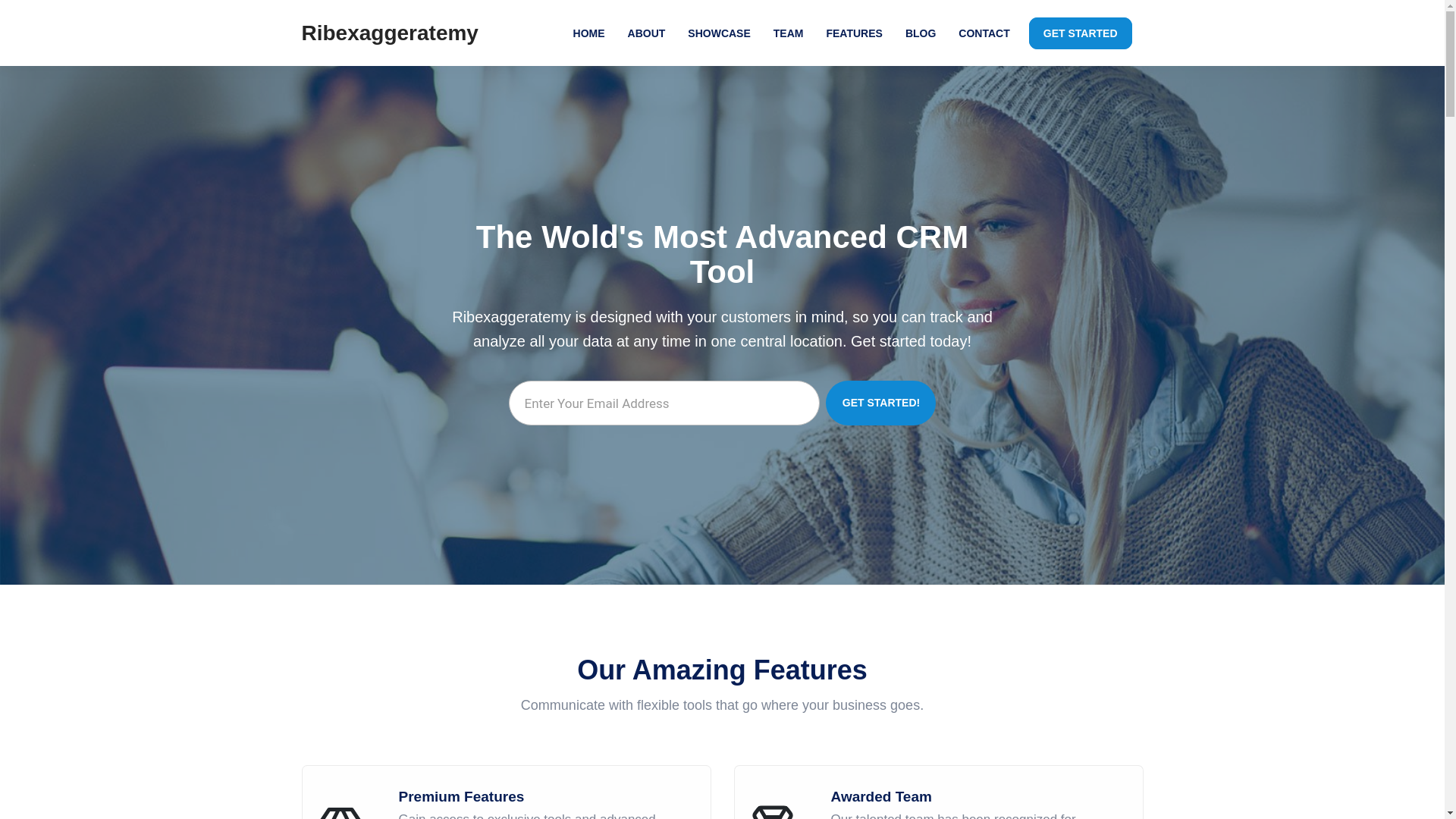 website screenshot of https://ribexaggerate.my.id/
