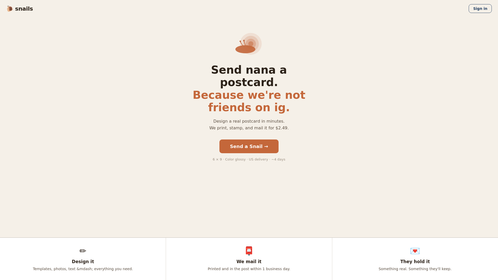 website screenshot of https://snails-ezr.pages.dev/