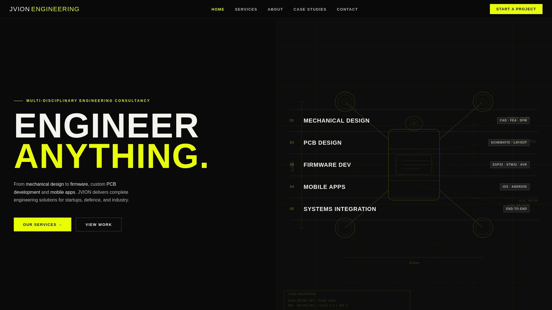 website screenshot of https://jvionconsulting.com/