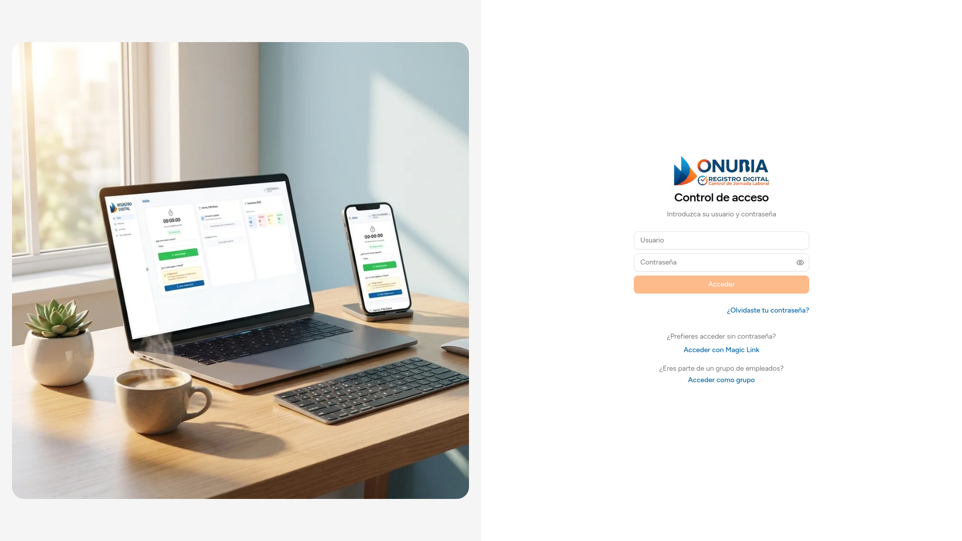 website screenshot of https://jazar-time-control-front.pages.dev/