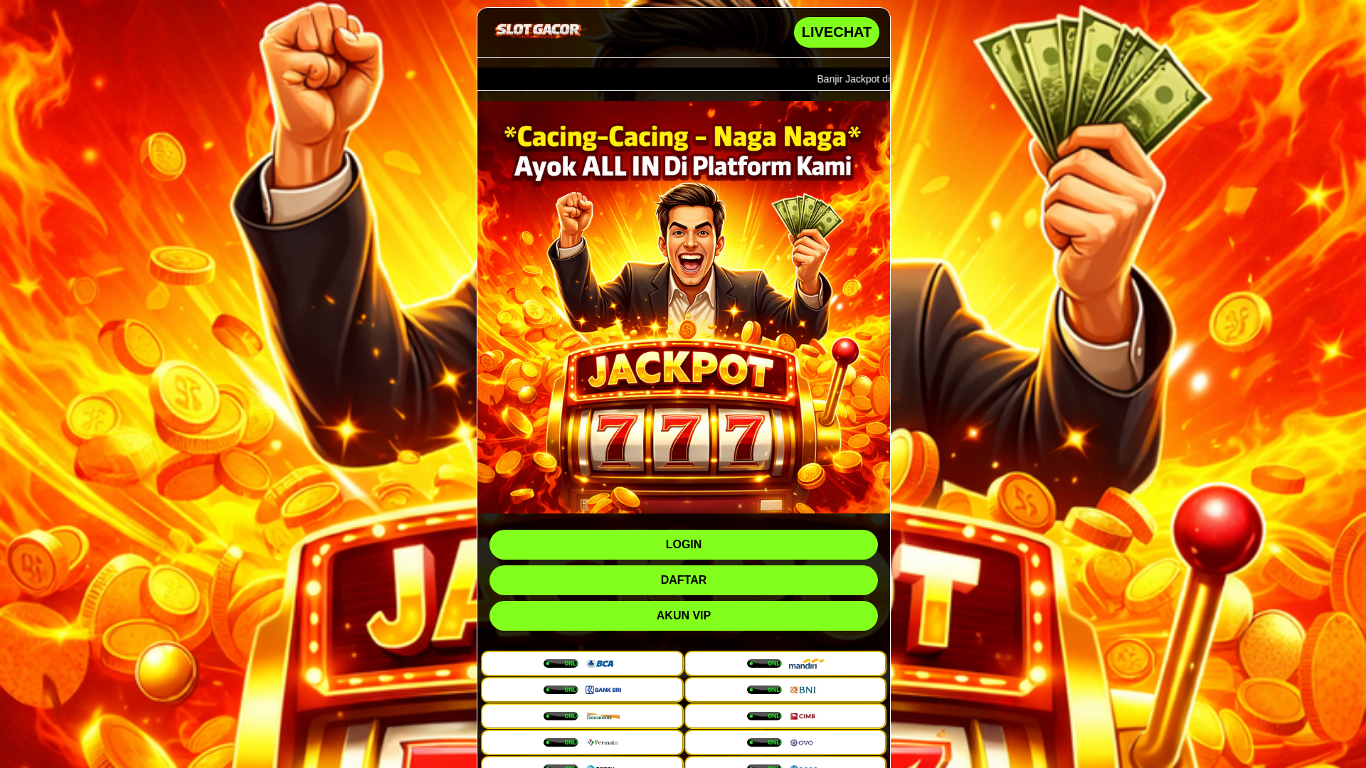 website screenshot of https://zorototo88be.site