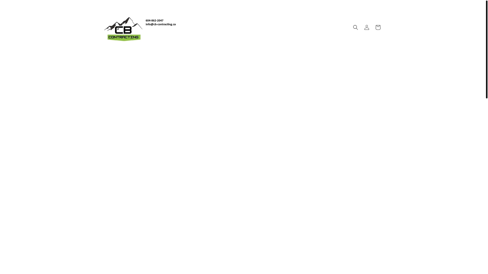 website screenshot of https://huayeemachinery.ca/
