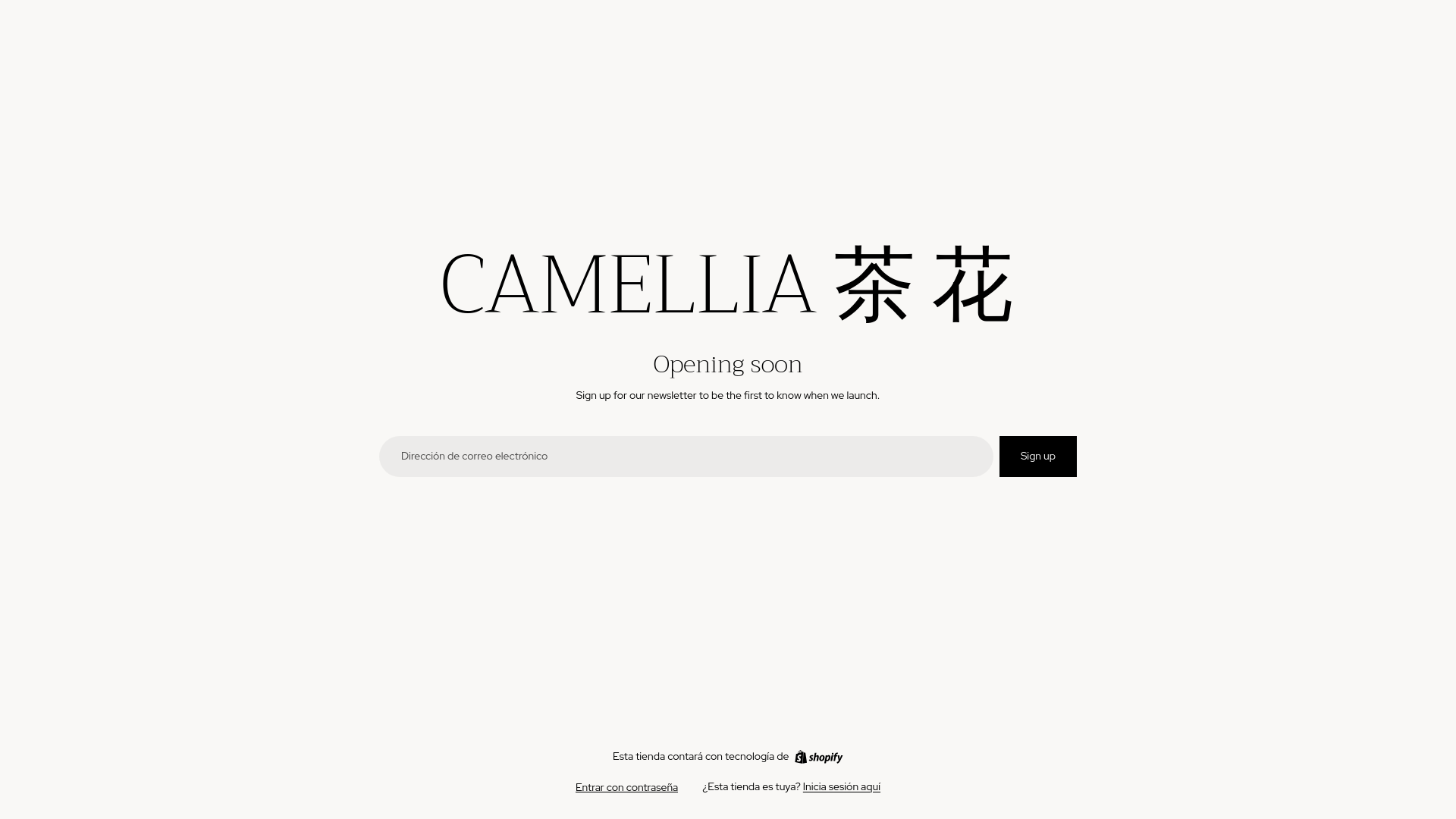 website screenshot of https://camellia.com.mx/