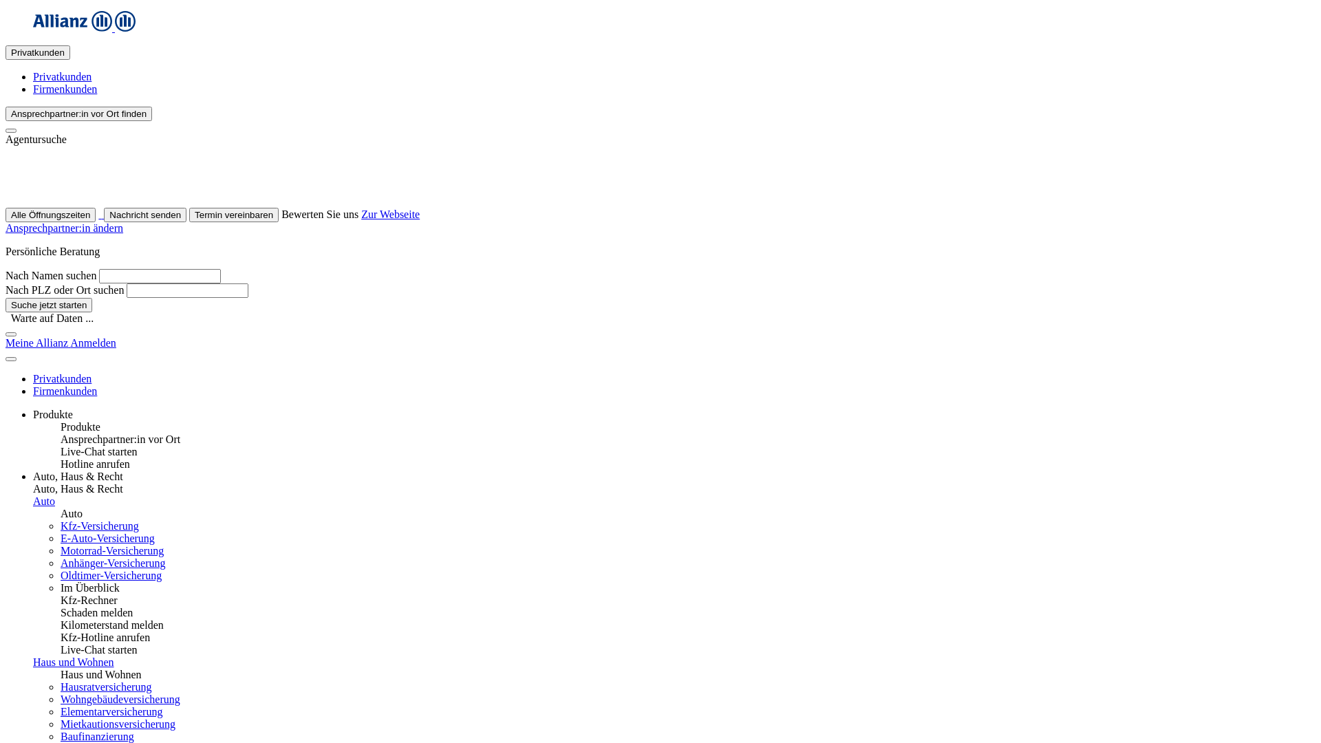 website screenshot of https://allianz-bati.de/