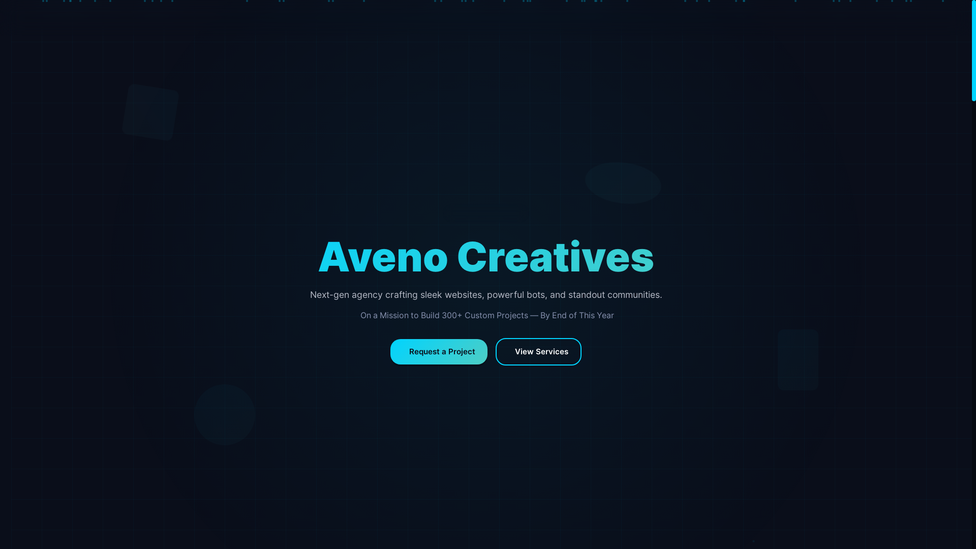 website screenshot of https://aveno.pages.dev/