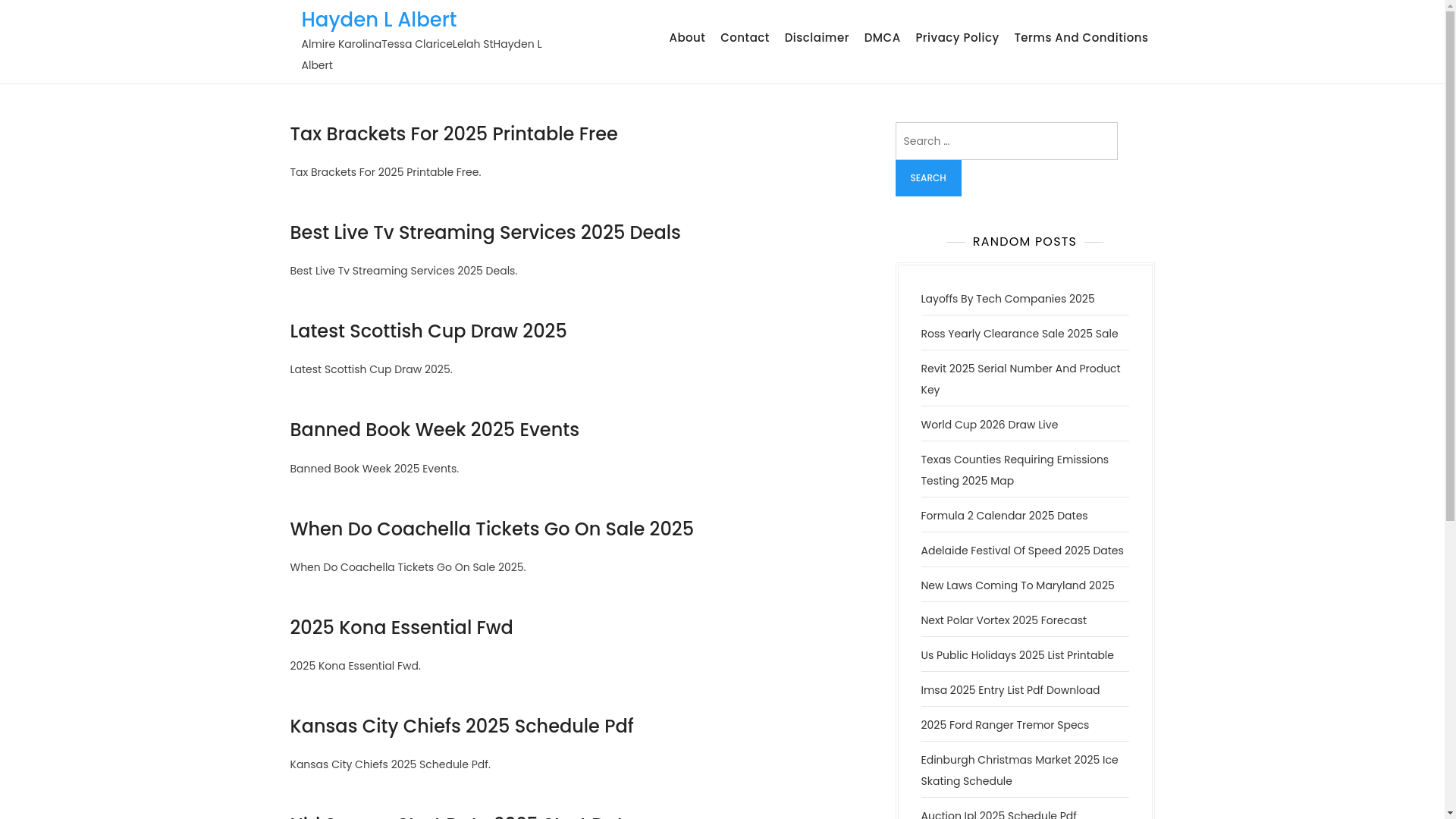 website screenshot of https://haydenlalbert.pages.dev/