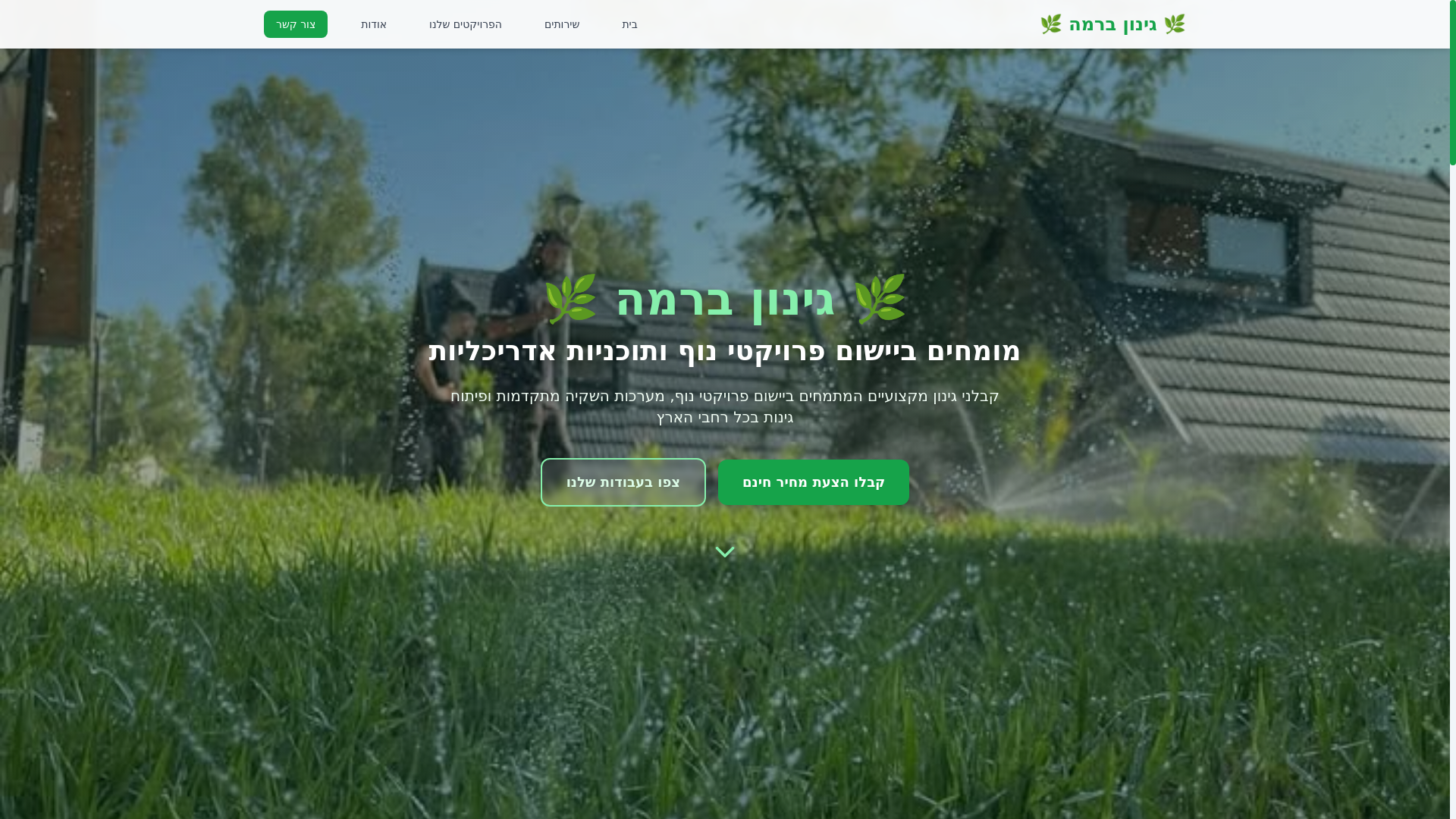 website screenshot of https://ginonbarama.com/