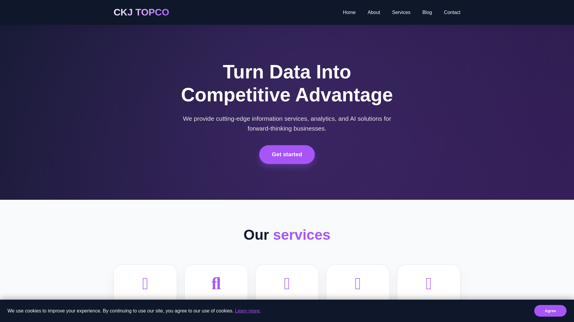 website screenshot of https://ckjtopco.pages.dev/