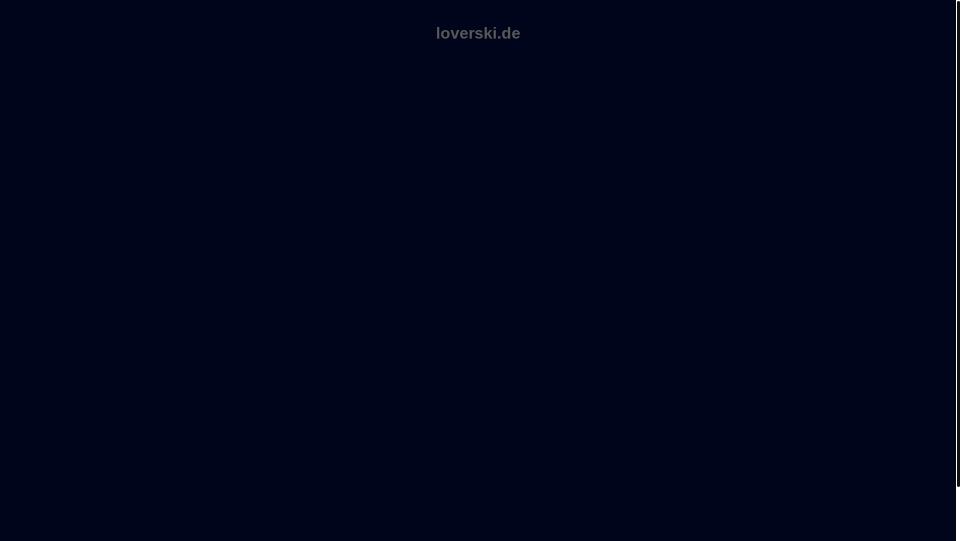 website screenshot of https://loverski.de/