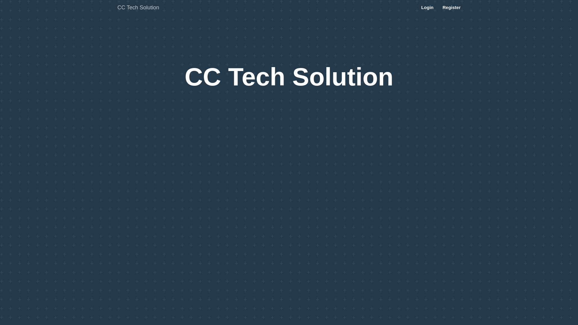 website screenshot of https://cctechsolution.store