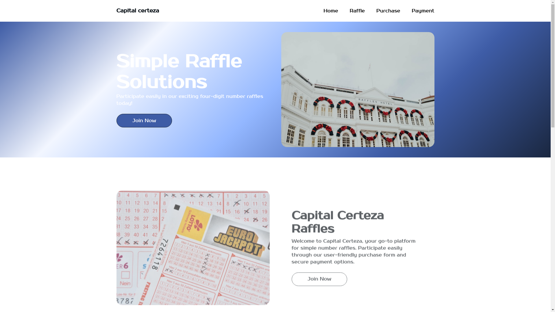 website screenshot of https://capitalcerteza.online/