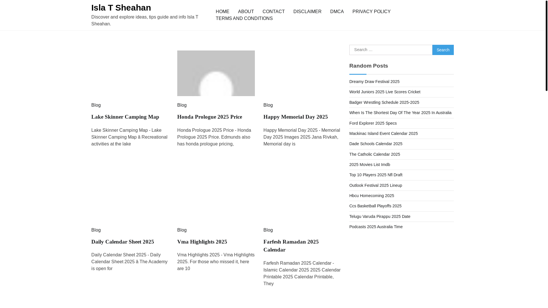website screenshot of https://islatsheahan.pages.dev/