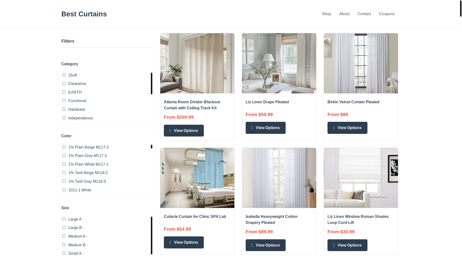 website screenshot of https://curtains.pages.dev/