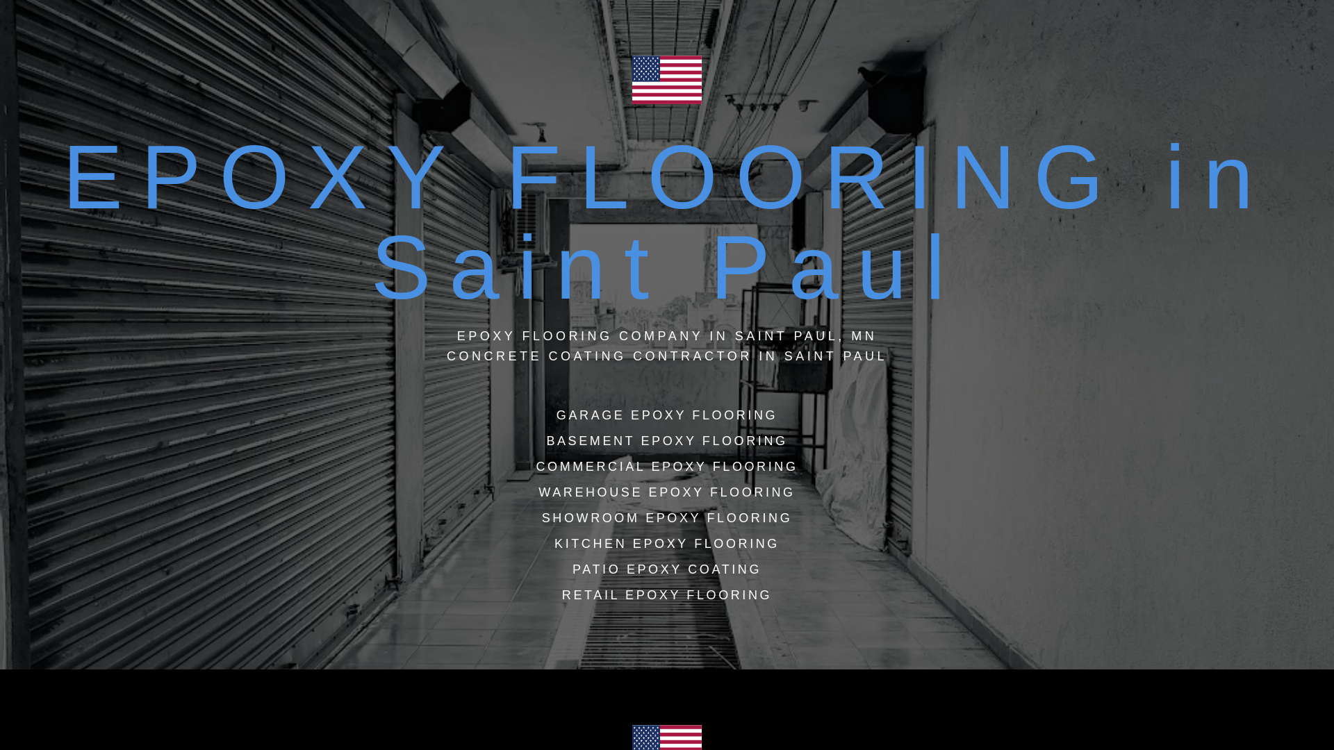 website screenshot of https://epoxyflooringinsaintpaul.com/