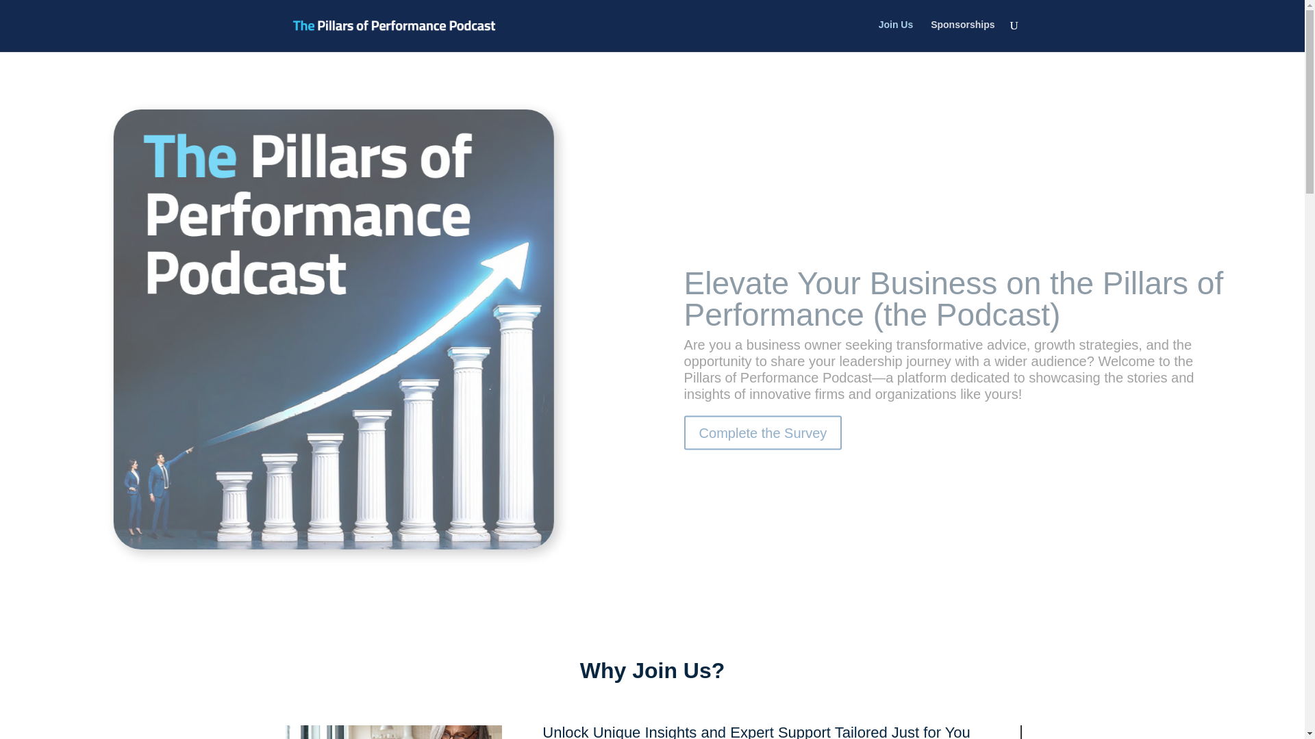 website screenshot of https://pillarsofperformance.co/