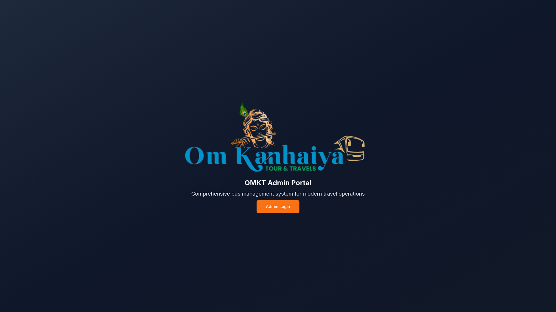 website screenshot of https://omkt-admin-dashboard-2.pages.dev/