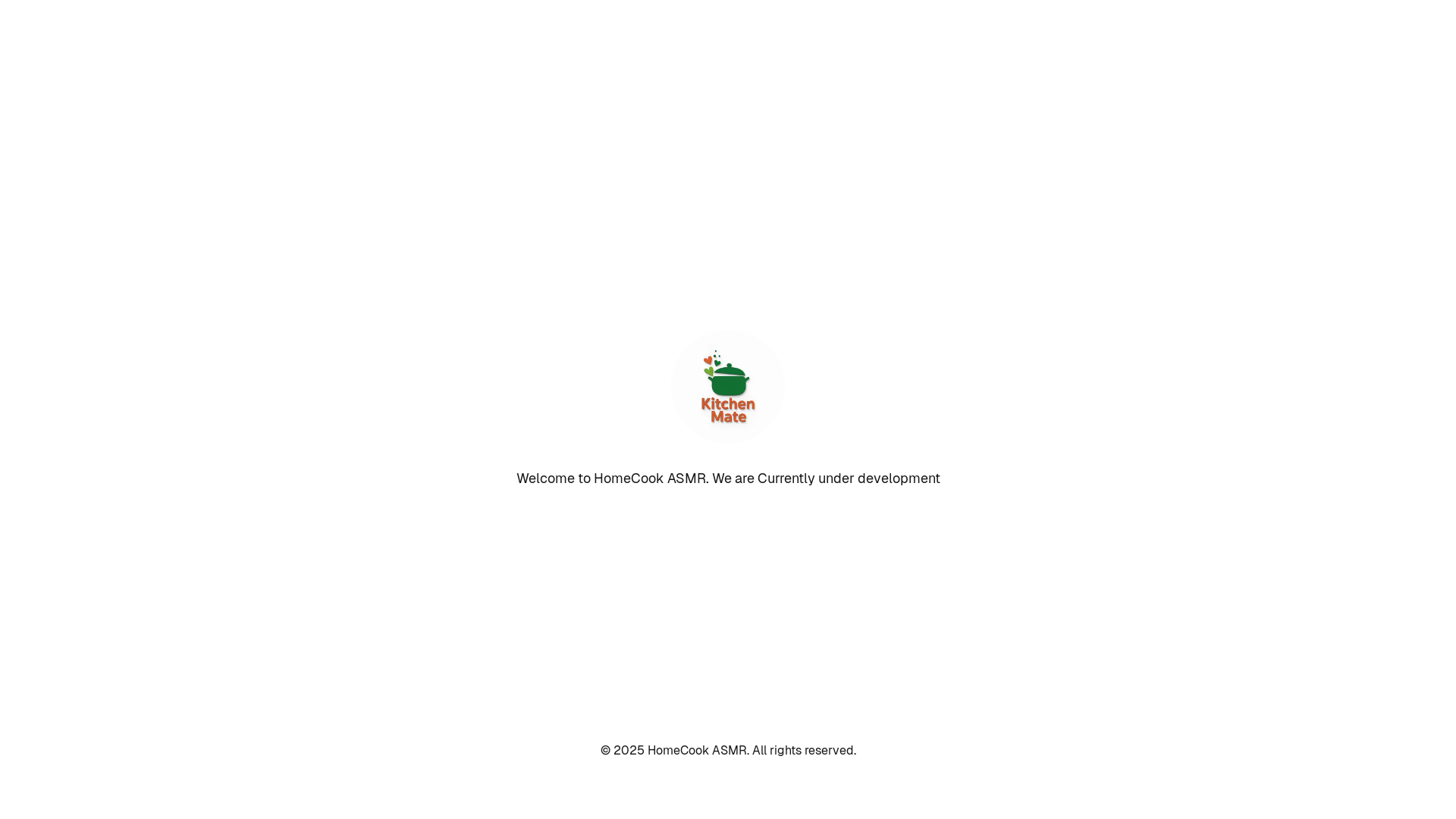 website screenshot of https://homecookasmr.com/
