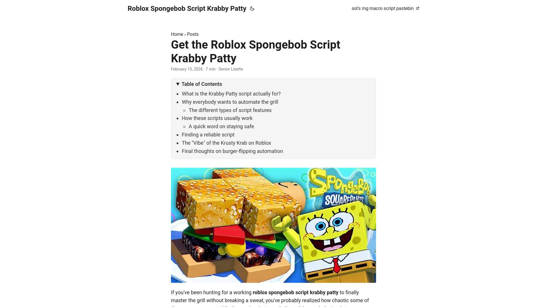 website screenshot of https://roblox-spongebob-script-krabby-patty.pages.dev/
