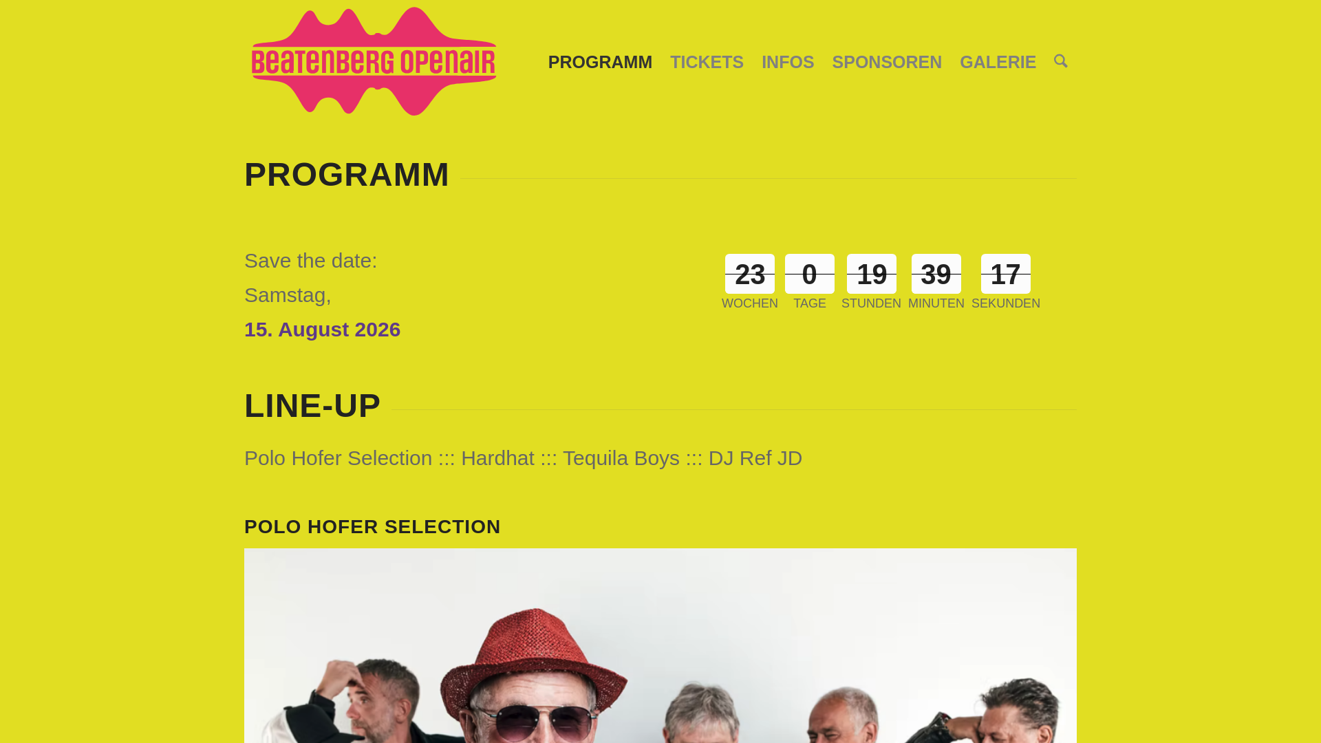 website screenshot of https://beatenbergopenair.ch/