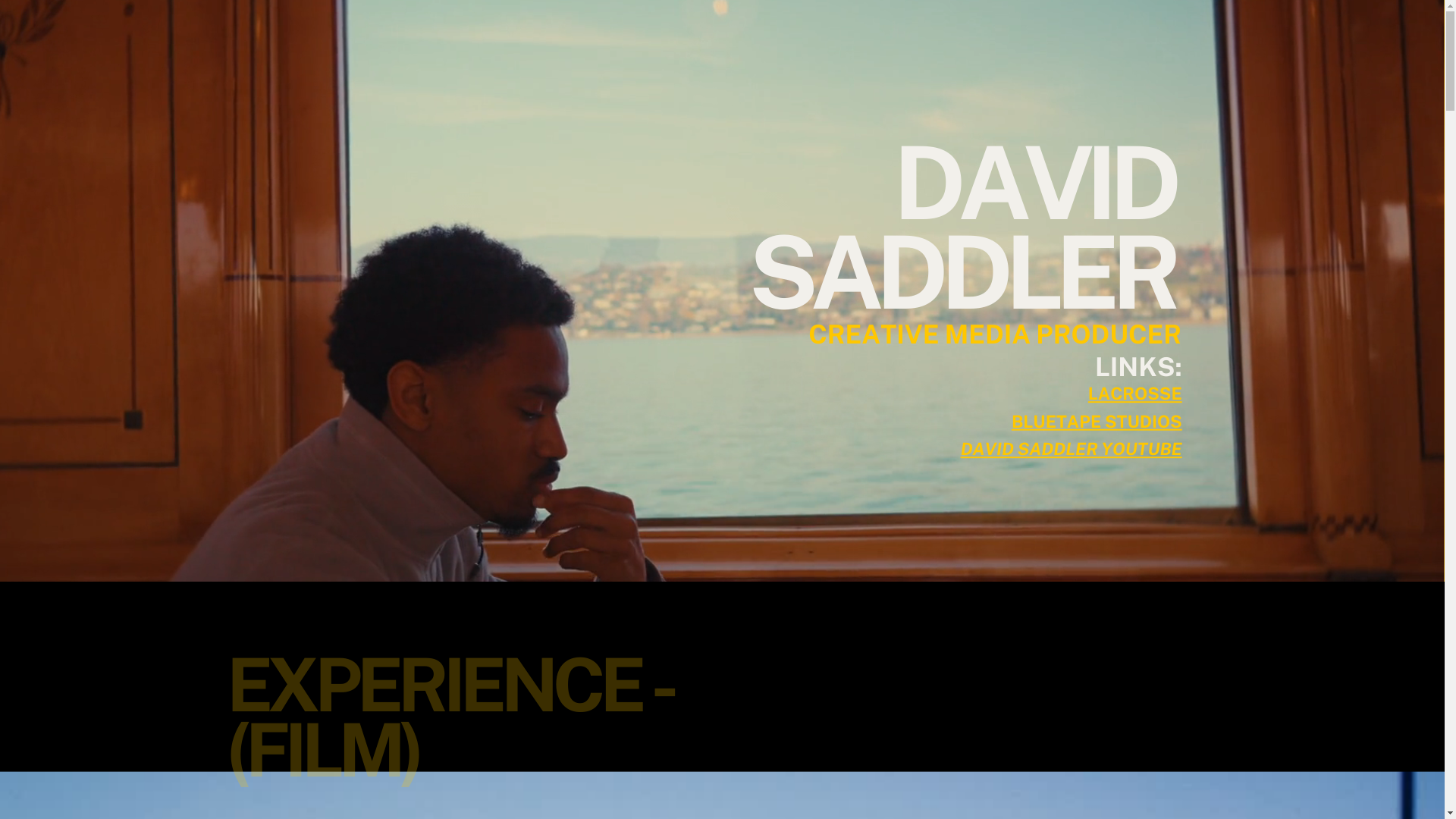 website screenshot of https://saddlercreative.com/