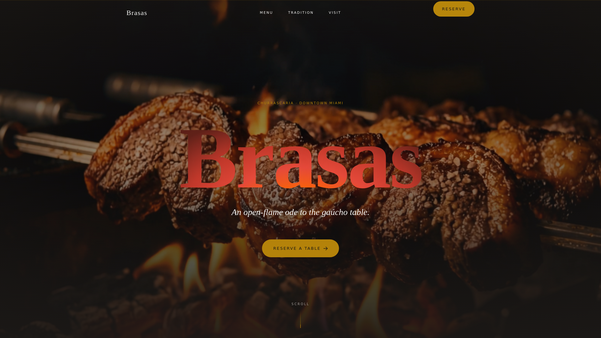 website screenshot of https://brasas-demo.pages.dev/