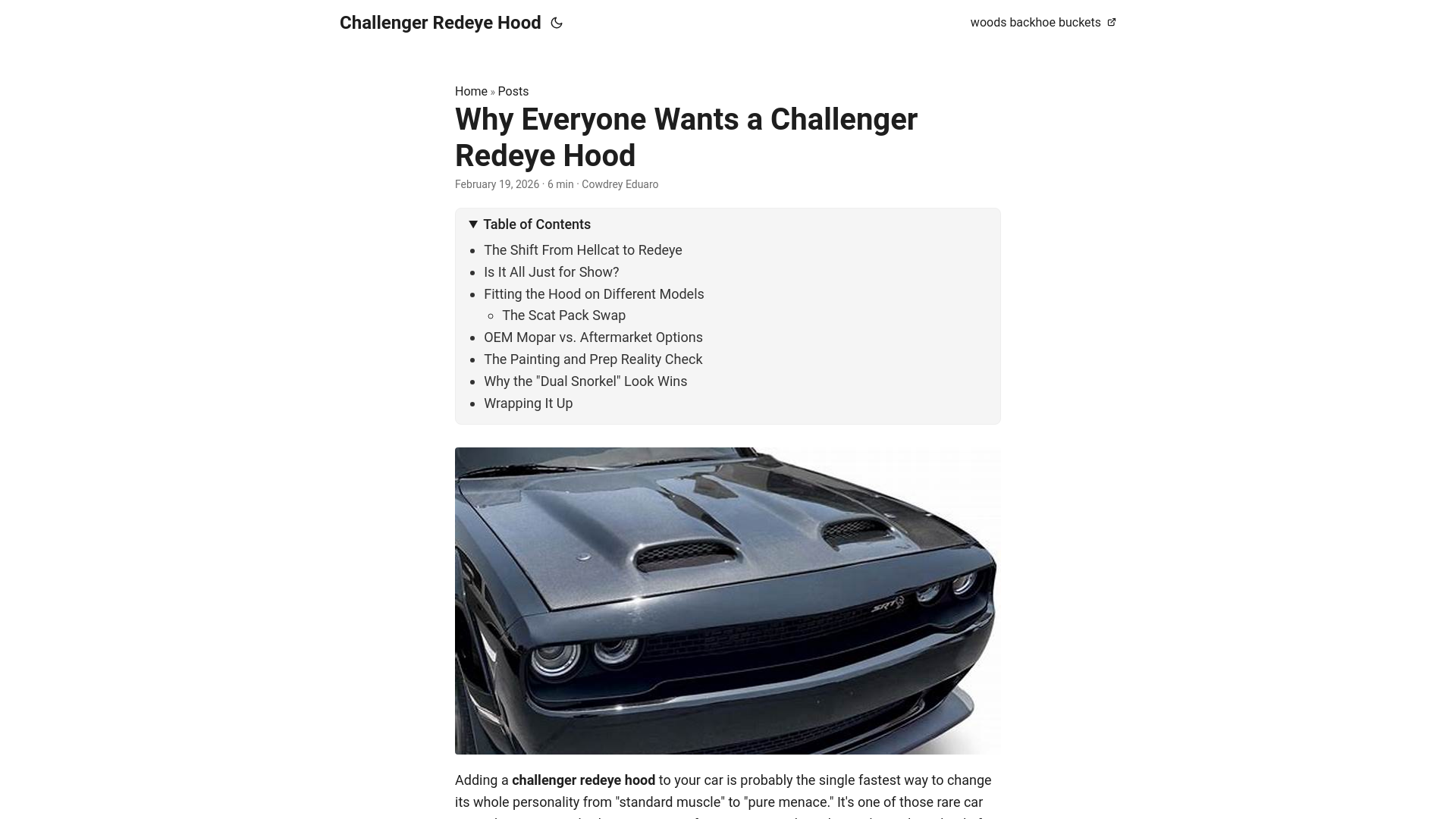 website screenshot of https://challenger-redeye-hood.pages.dev/