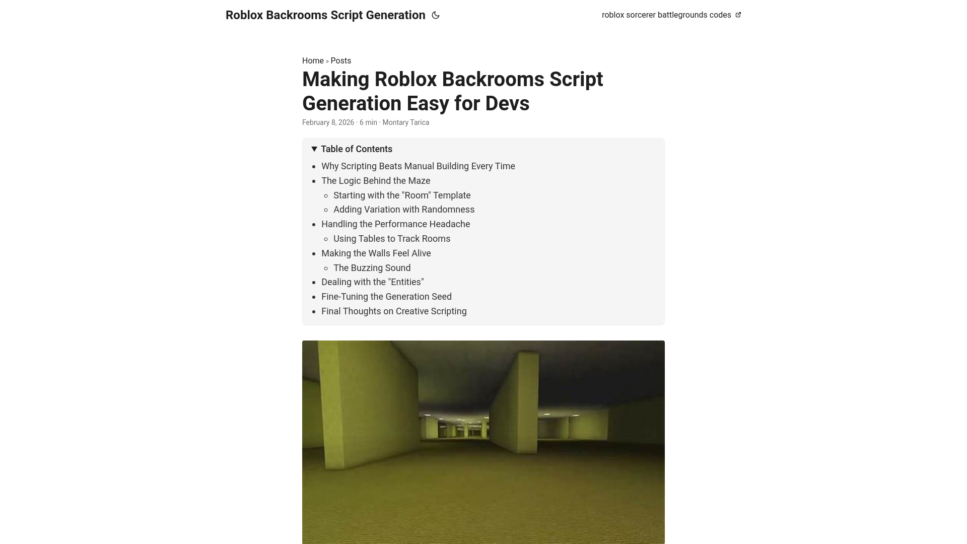 website screenshot of https://roblox-backrooms-script-generation.pages.dev/