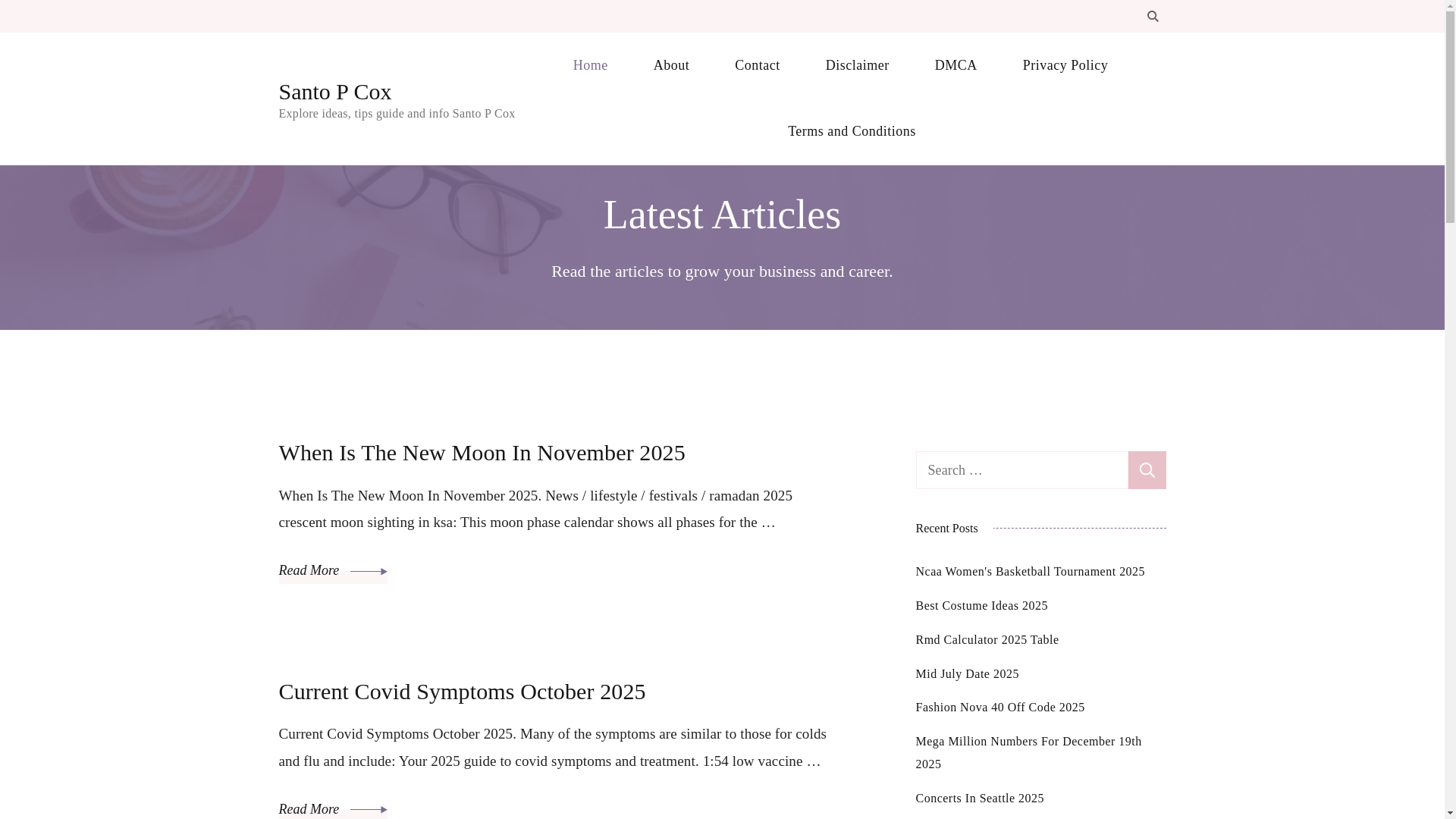 website screenshot of https://santopcoxr.pages.dev/