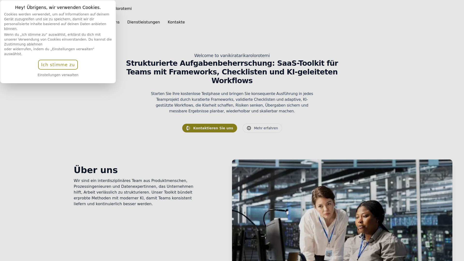 website screenshot of https://vanikiratarikarolorotemi.click/