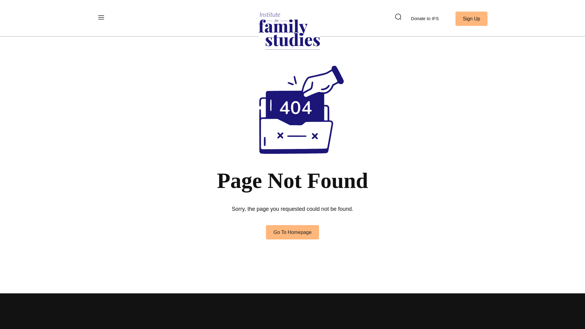 website screenshot of https://ifstudies.org/blog/family-structure-and-%20childrens-health/